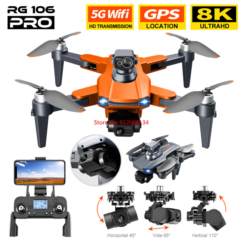 8K ESC Camera GPS Obstacle Avo - Drone Gimbal 3 Axis บทวิจารณ์และราคา