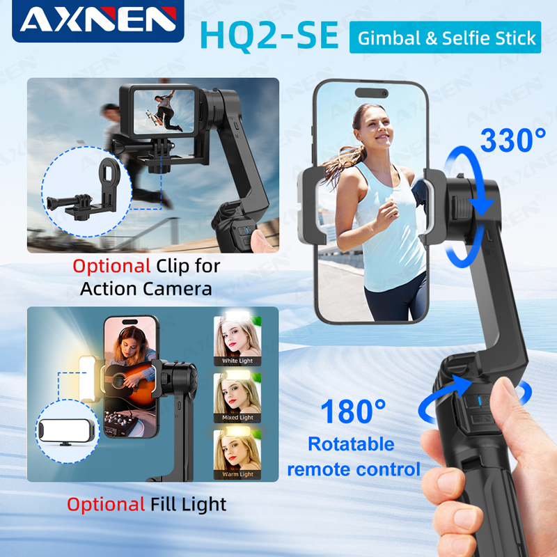 AXNEN HQ2-SE Mobile Phone Stab - Drone Gimbal For Gopro บทวิจารณ์และราคา