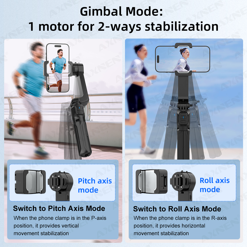 AXNEN HQ2-SE Mobile Phone Stab - Drone Gimbal For Gopro บทวิจารณ์และราคา