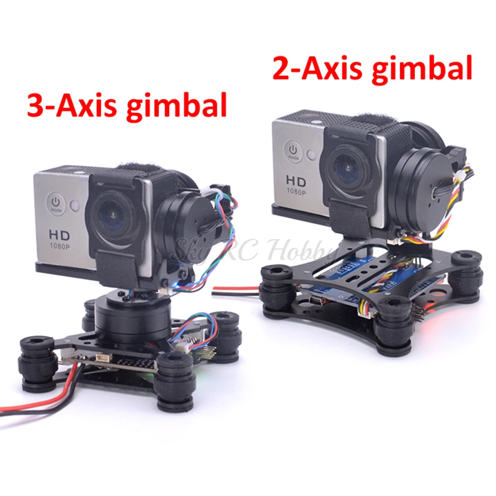 Lightweight 2-Axis / 3-Axis Br - Drone Gimbal For Gopro บทวิจารณ์และราคา
