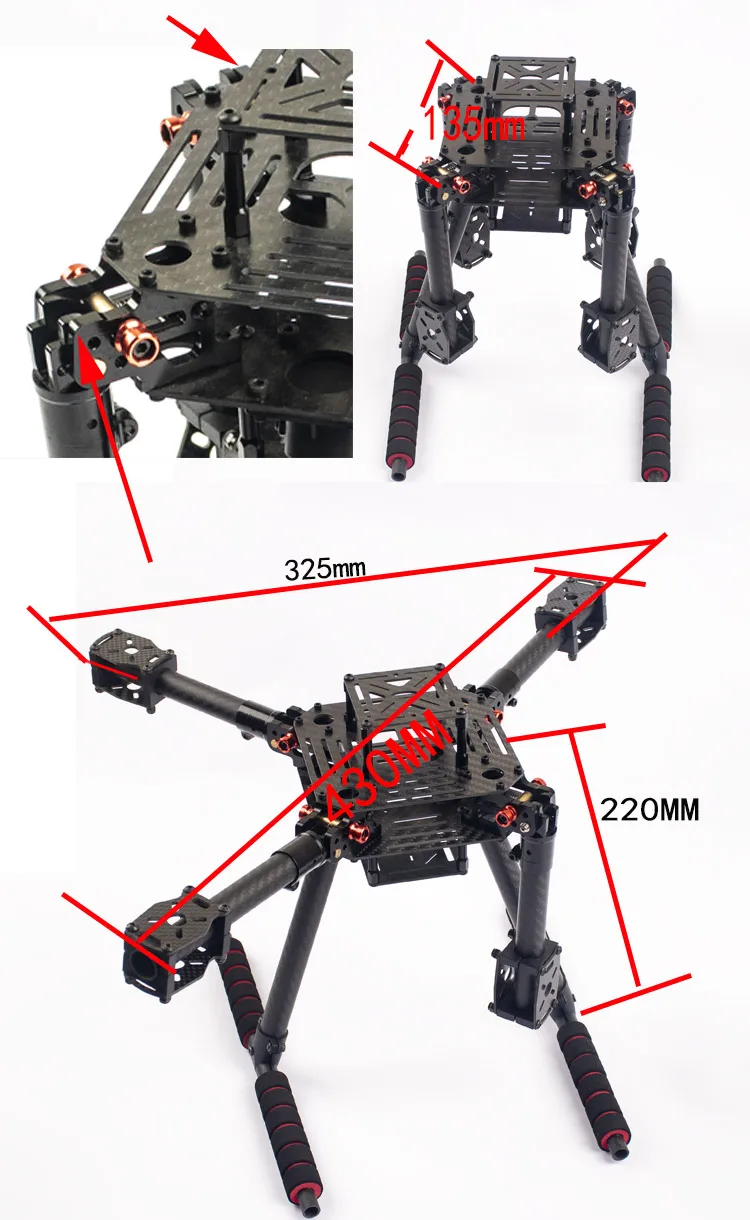 Flyroun LX350 PRO 350mm drone  - Drone Gimbal For Mirrorless บทวิจารณ์และราคา