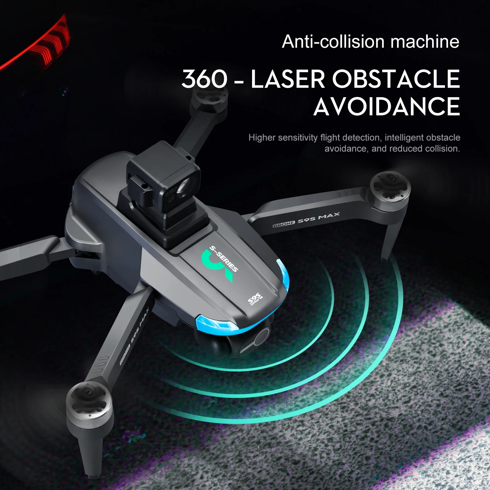 NEW S9S MAX MINI Drone 4K 2-Ax - Drone Gimbal 2 Axis บทวิจารณ์และราคา