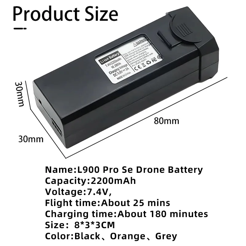 Battery L900 PRO SE Max Drone  - Drone Gimbal 2 Axis บทวิจารณ์และราคา