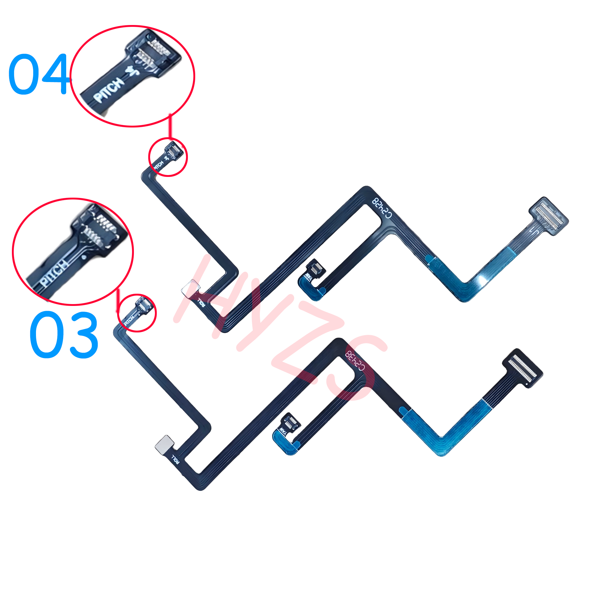 Hubsan Zino Pro/Pro Plus RC Dr - Drone Gimbal Ribbon Cable บทวิจารณ์และราคา
