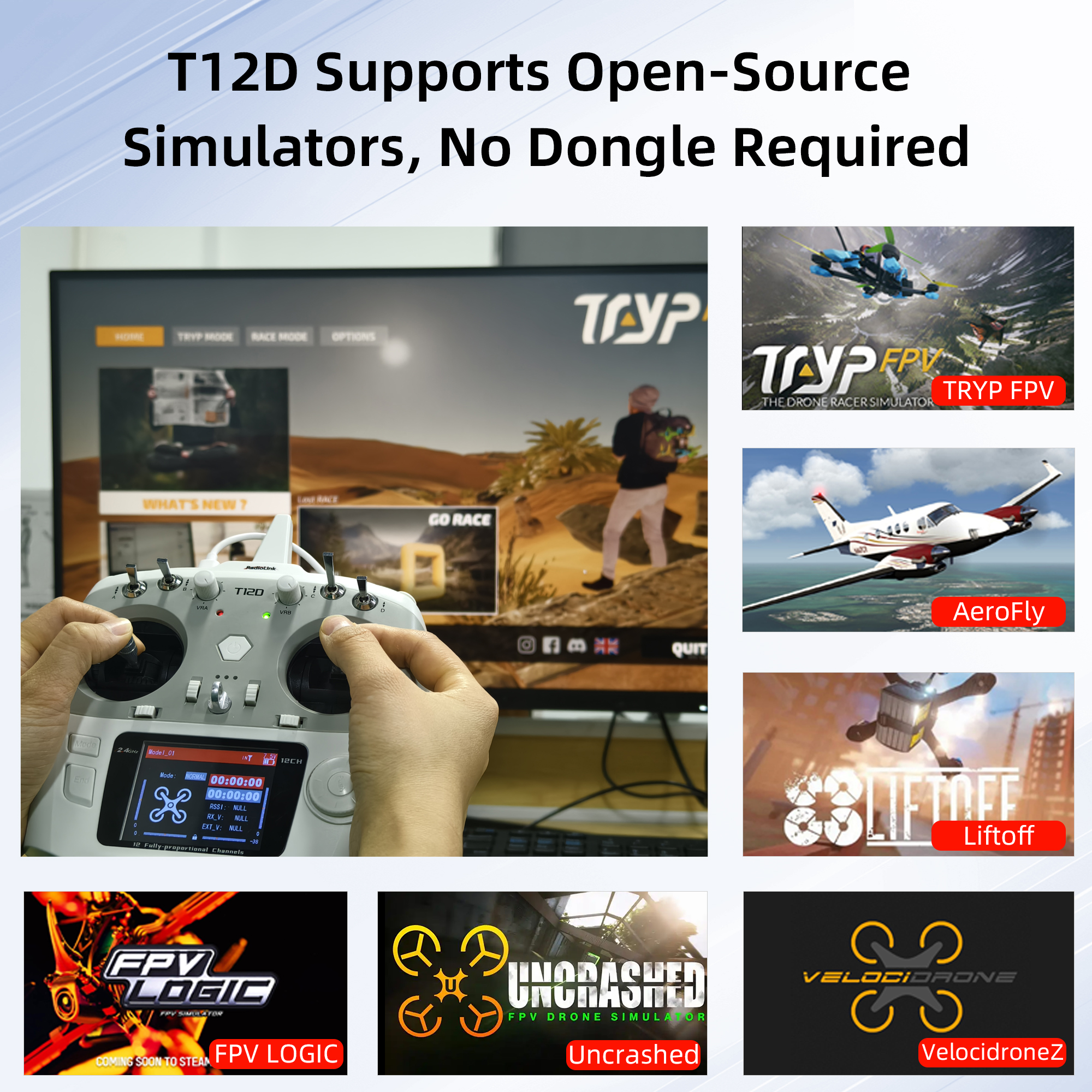 Radiolink T12D ELRS 12 Channel - Drone Gimbal Controller บทวิจารณ์และราคา