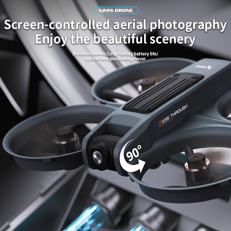 NEW X226 RC Drone 2.4G 5G WIFI - Drone Gimbal Brushless บทวิจารณ์และราคา