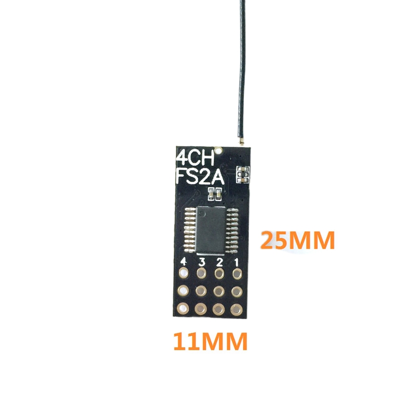 Flysky FS2A Mini Receiver 4CH  - Drone Gimbal Controller บทวิจารณ์และราคา