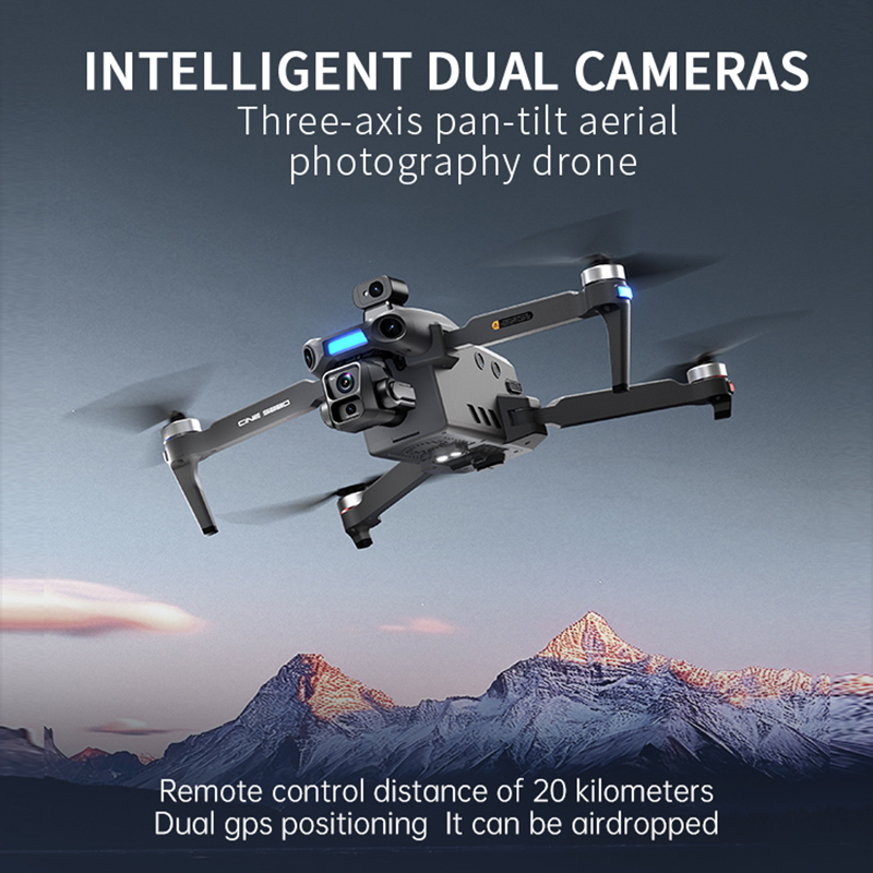 2026 New 8K Dual Camera Drone  - Drone Gimbal Mount บทวิจารณ์และราคา