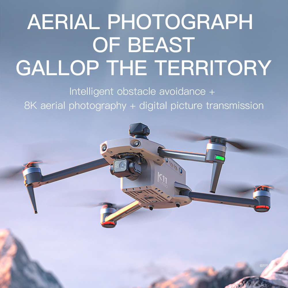 K11 Tubro Dual Camera GPS Dron - Drone Gimbal Mount บทวิจารณ์และราคา