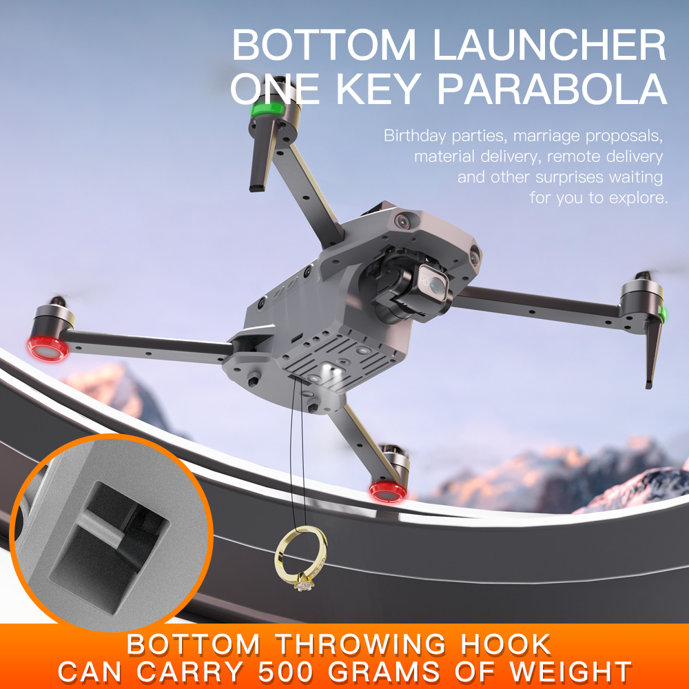 K11 Tubro Dual Camera GPS Dron - Drone Gimbal Mount บทวิจารณ์และราคา