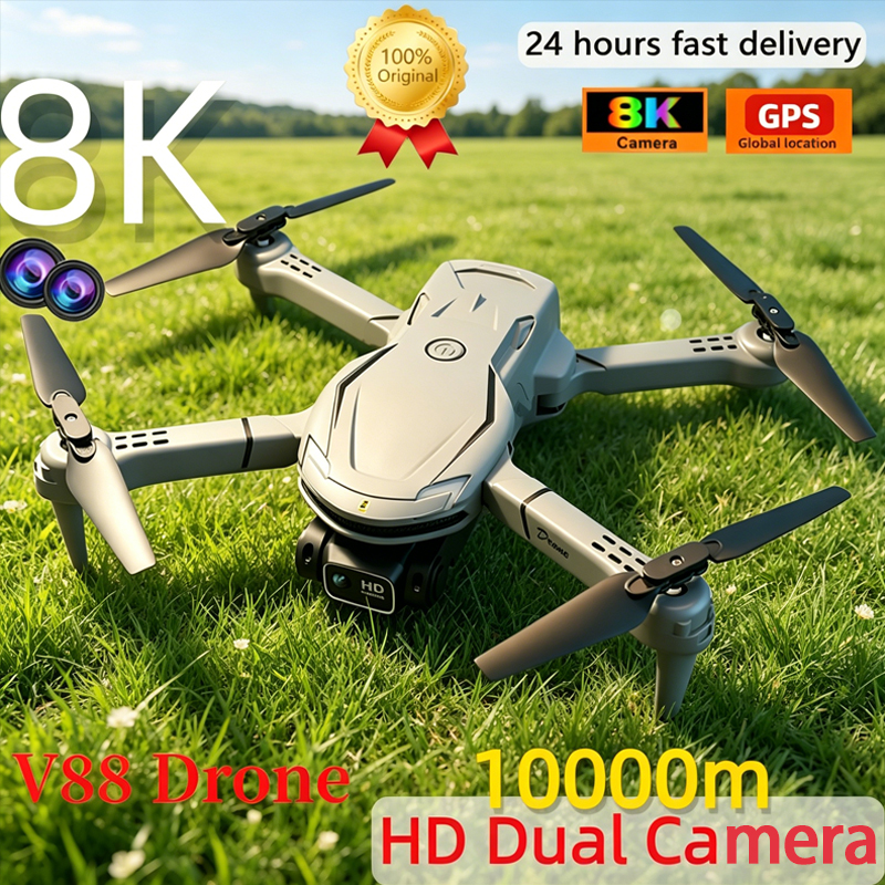 Hot Sell V88 Drone 8K Professi - Drone Gimbal 3 Axis บทวิจารณ์และราคา