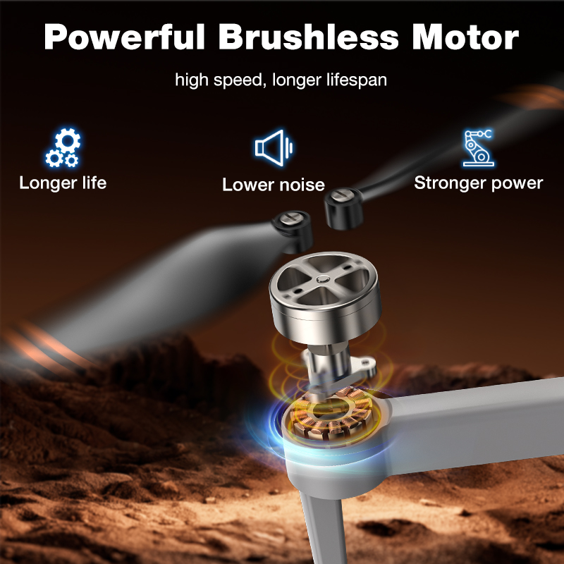 NEW Hot L017 Pro Drone Brushle - Drone Gimbal Brushless บทวิจารณ์และราคา
