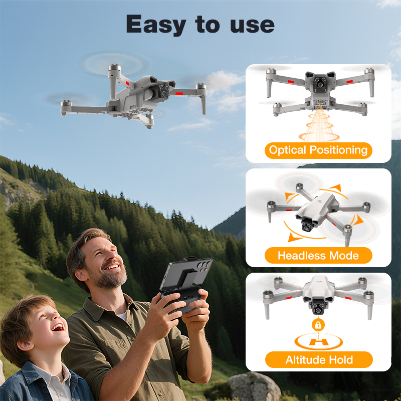 NEW Hot L017 Pro Drone Brushle - Drone Gimbal Brushless บทวิจารณ์และราคา