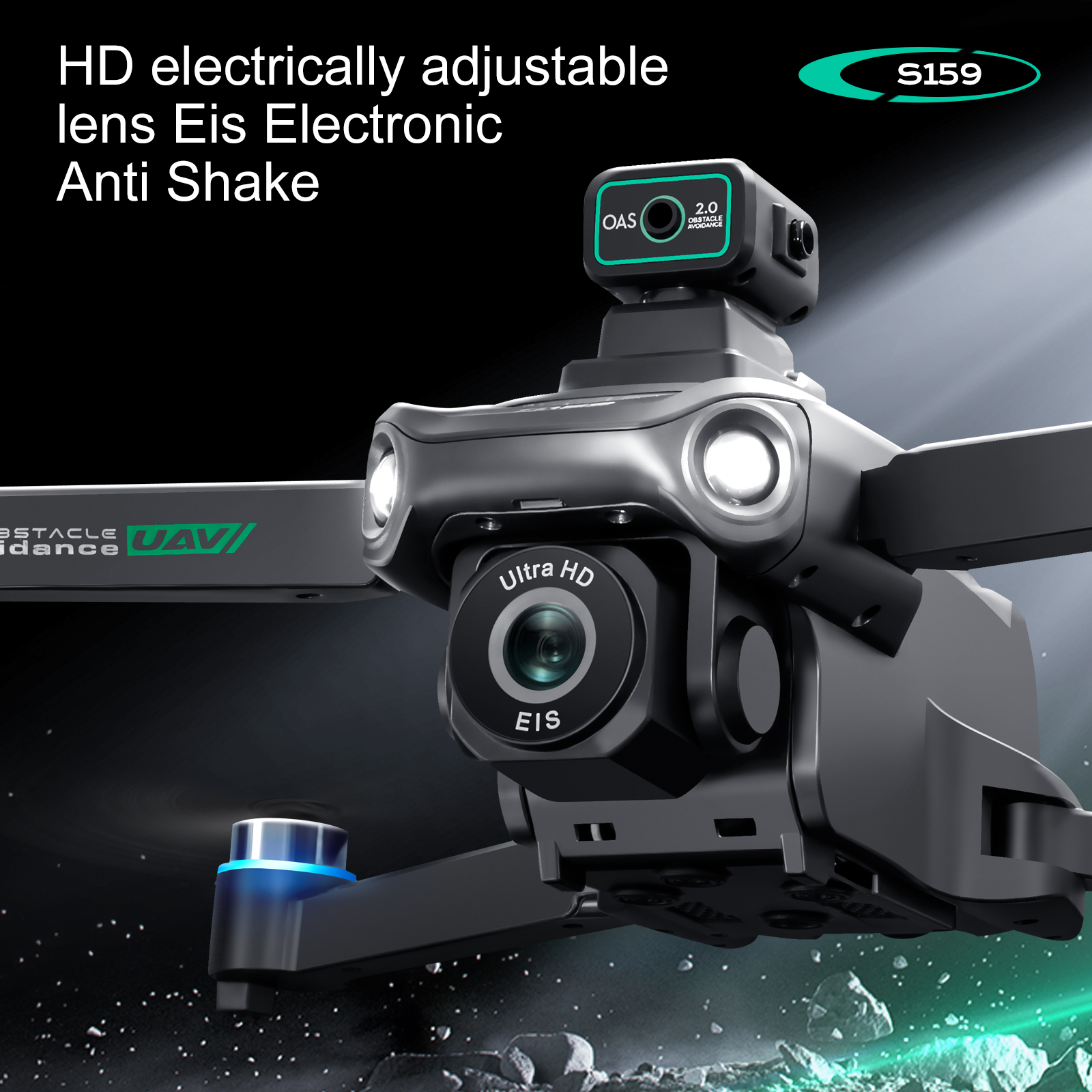 S159 GPS Drone 4K Profesional  - Drone Gimbal Brushless บทวิจารณ์และราคา