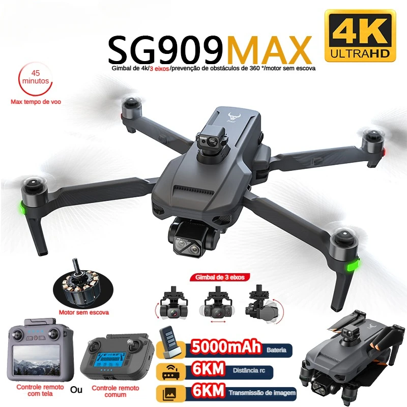 ZLL SG909 SG909MAX Professiona - Drone Gimbal Brushless บทวิจารณ์และราคา