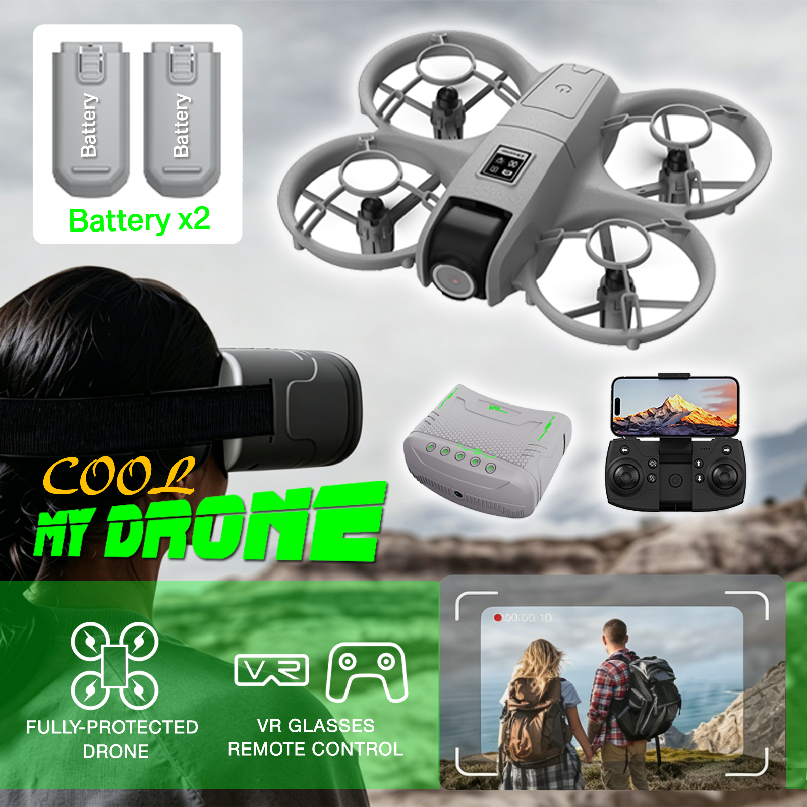Mini Drone That Is Easy For Be - Drone Gimbal Brushless บทวิจารณ์และราคา